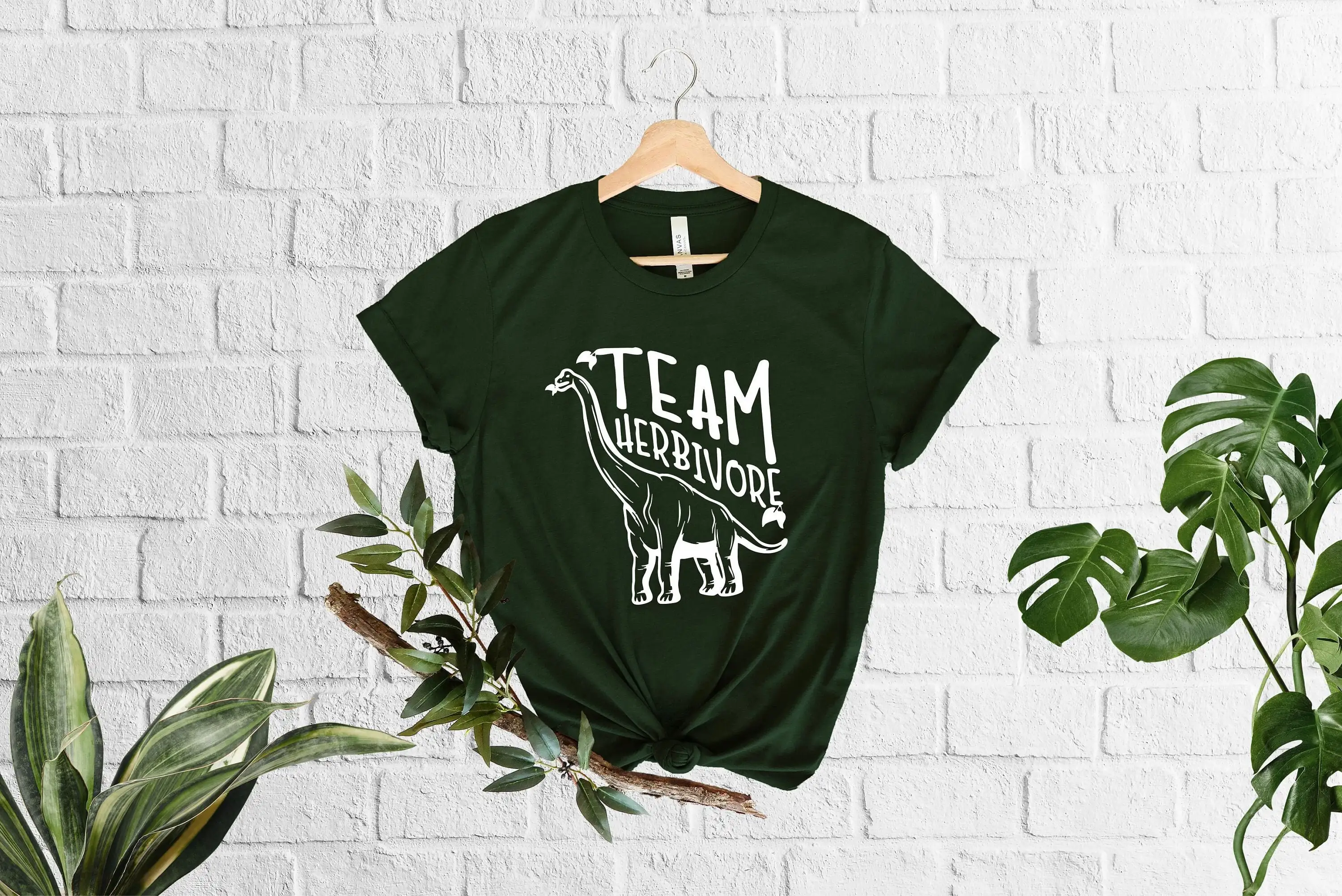 Team Herbivore T Shirt Vegan S Dinosaur Plant Lady Veterinarian Vegetable With Sayings