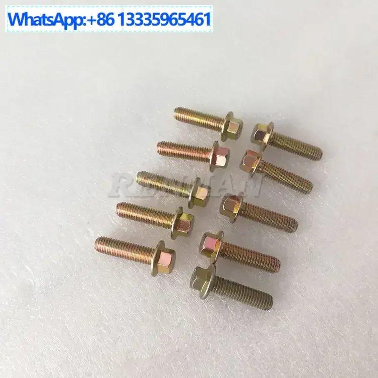 

50 шт. Dongfeng Cummins QSB4.5 соединительный болт выхлопного отверстия турбокомпрессора двигателя 4898482 Ф