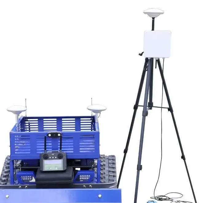 جزازة العشب الذكية المزخرفة بنظام تحديد المواقع العالمي (GPS) المخصصة بعرض القطع 550 مم، تستخدم للعناية بالحديقة #1