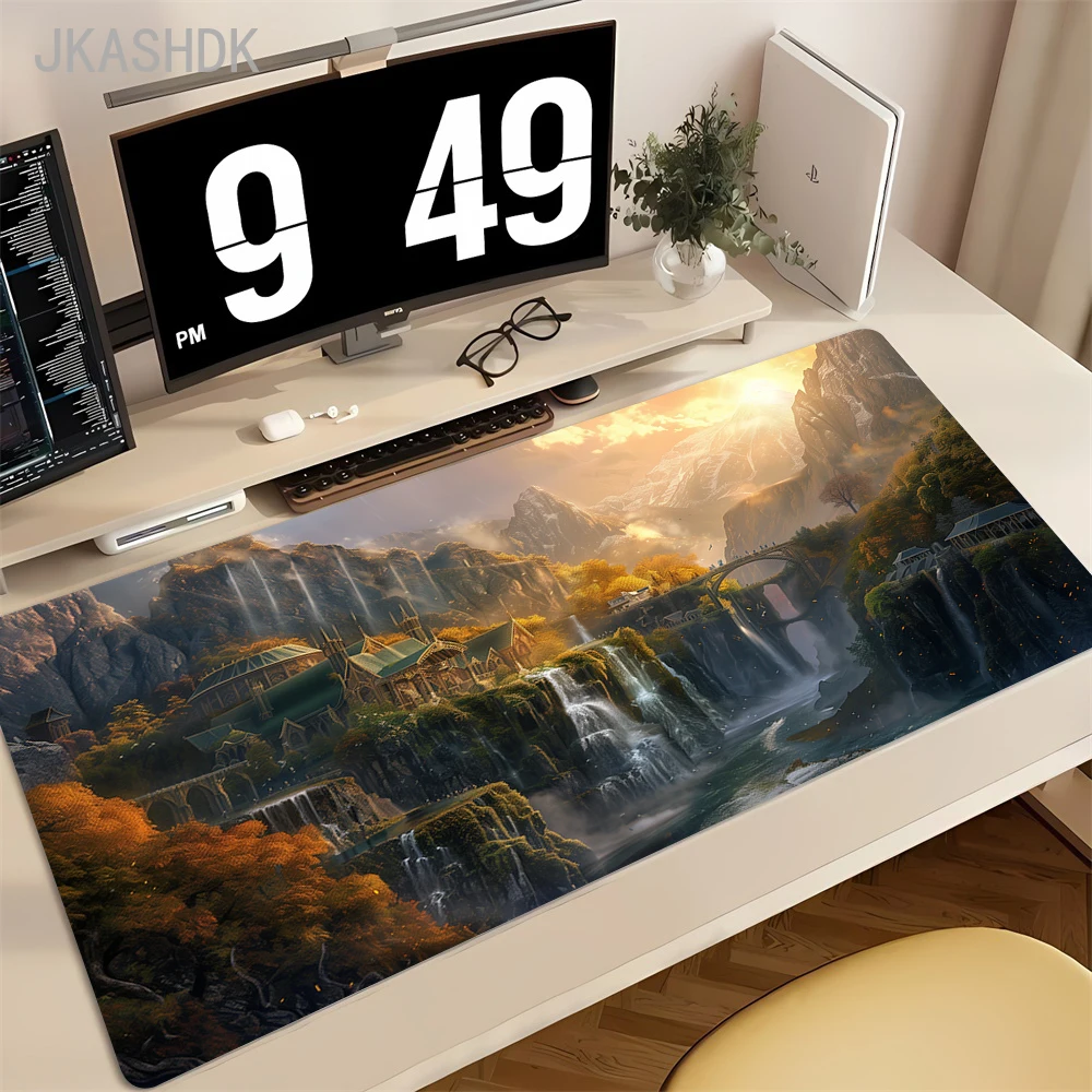 Pc Gamer Accessories L-lord of the Rings Mousepad Xxl Gaming Mouse Pad Desk Mat Keyboard Large Extended Protector Mice Keyboards