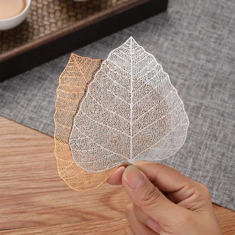 Hot! 1pcs Stainless Steel Bodhi Leaf Shape Tea Infuser Hollow Out Kung Fu Tea Strainer Drinkware