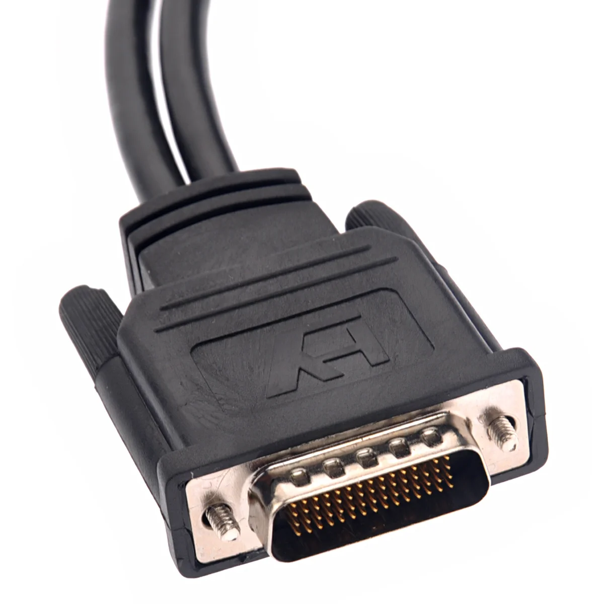 -59 59 pinos macho para vga dupla fêmea y divisor cabo preto azul adaptador vga suporta exibição de projetores de monitores duplos