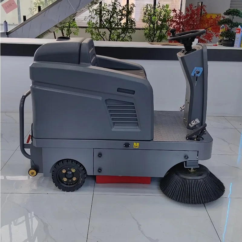 High Quality Cleaning Electric Huge Floor Sweeper Ride on Battery Power Street Cleaning Equipment Automatic Sweeper