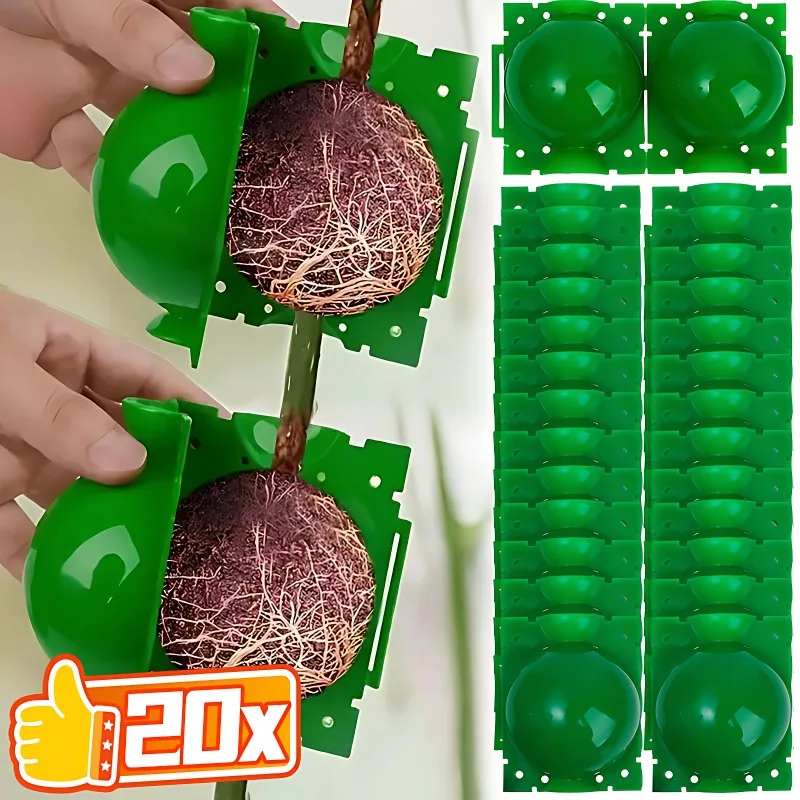 5/20 Plant Rooting Equipment High Pressure Propagation Ball Garden Graft Box Grafting Rooting Growing Breeding For Garden Tools