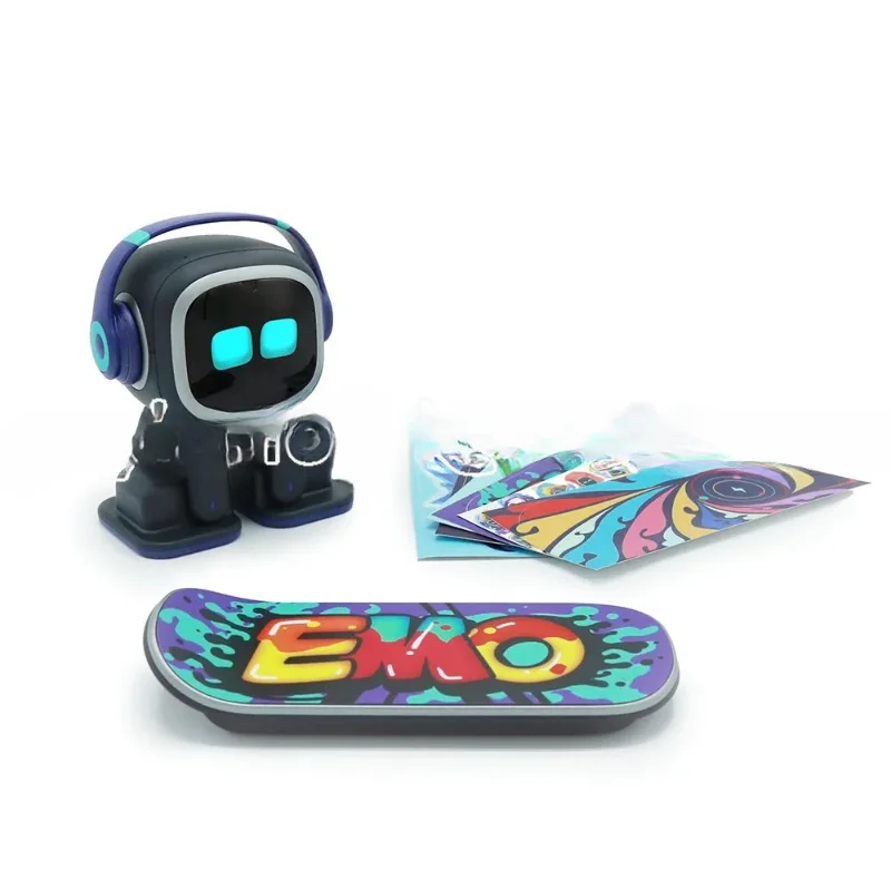 

Vector Same Team Emo Desktop Pet Robot Special Charging Panel Decorative Stickers