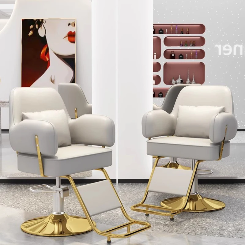 Professional Barber Armchairs Nail Salon Chair Furniture Pedicure Spa Hairdresser Stool Beauty silla de barbero Barbershop