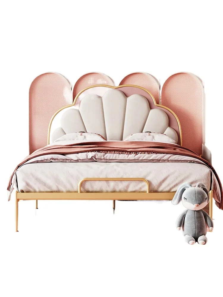 

Modern minimalist, single bed, boy and girl bed frame