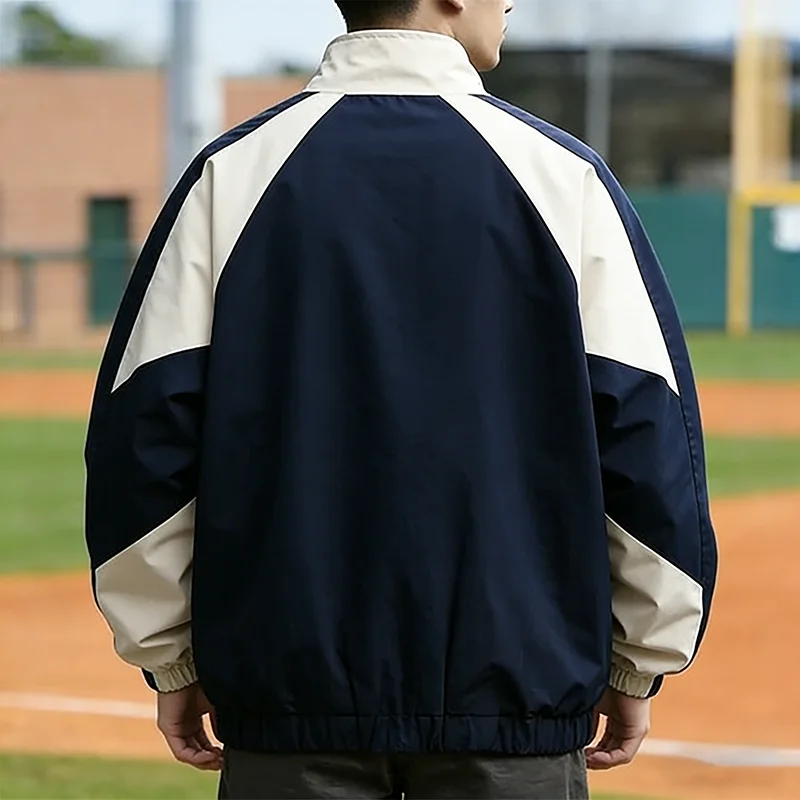 Letter Embroidery Patchwork Bl - огляд і ціна Varsity Jacket Letterman