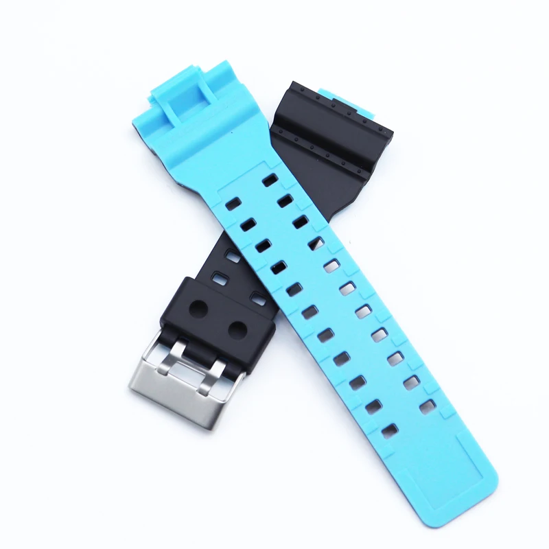 Silicone Watch Band Strap for Casio G-Shock GA-100/110/120/150/200/300/400/700 GD-100/110/120 G-8900/GW-8900 GLS-100 Accessories