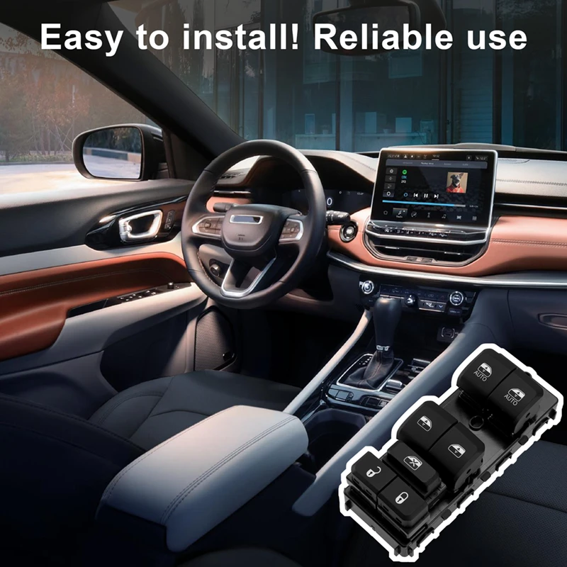 

Многоцелевой модернизированный переключатель управления электрическим стеклоподъемником со стороны водителя автомобиля для LHD