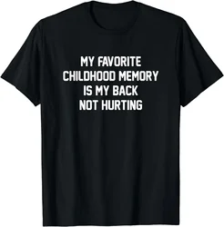 Funny Old Man Old Woman Birthday Back Not Hurting T-Shirt Graphic T Shirts  Men Clothing Tops Camisetas Streetwear