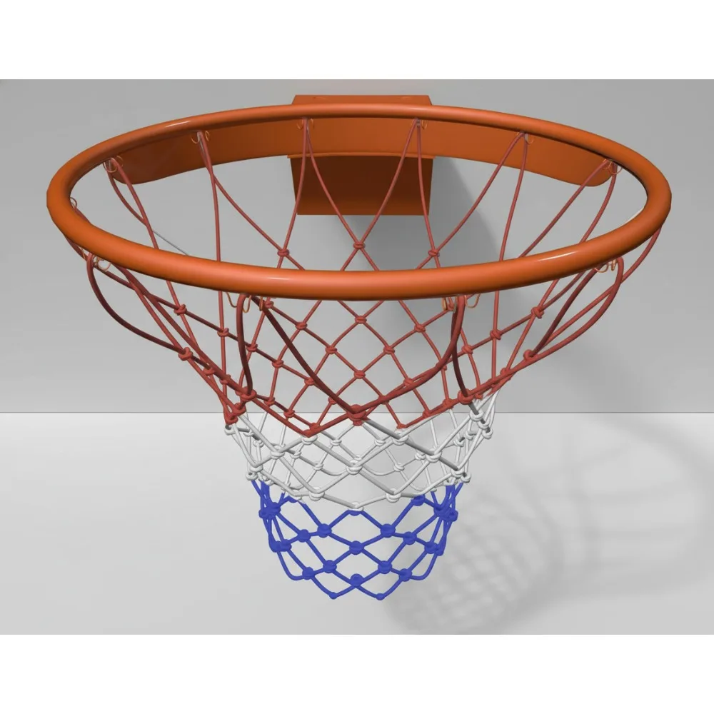 

18 Inch Double Spring Wall Mount Basketball Hoop with Breakaway Rim & Glow Net - Durable Steel Construction for Outdoor Play