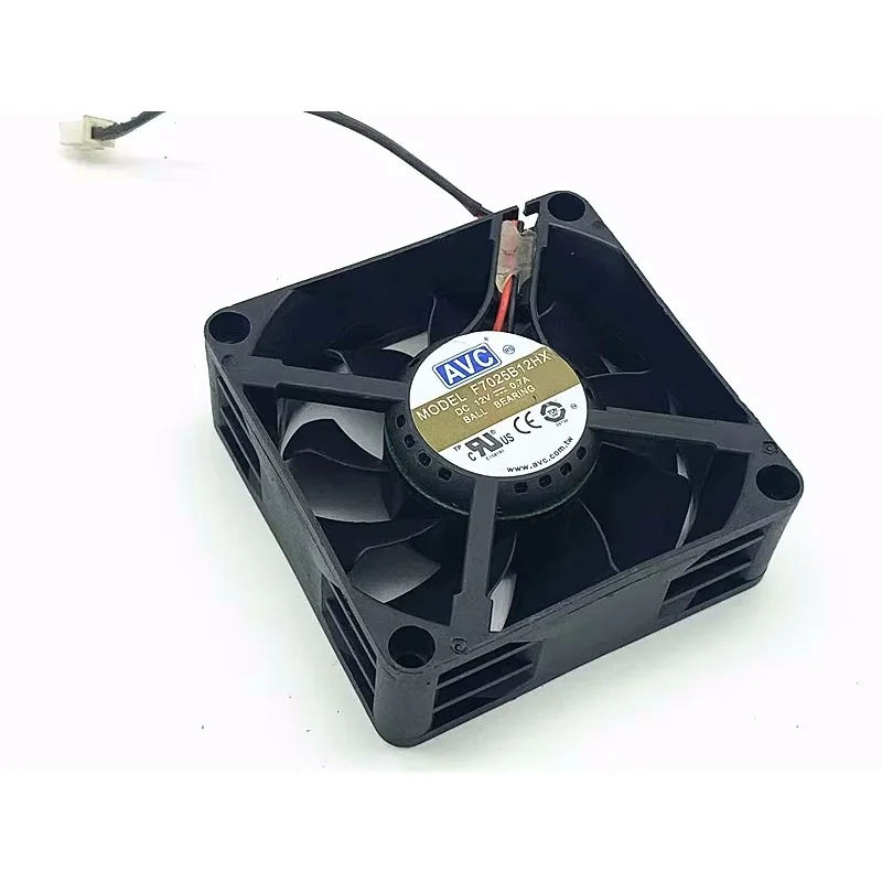 

NEW CPU Cooler Fan for AVC F7025B12HX 12V 0.7A 7025 7CM High Air Volume Dual Ball Cooling Fan