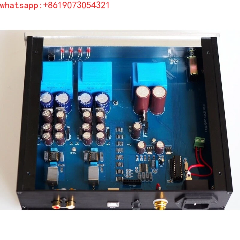 L1387DAC 8Xse eight parallel TDA1387hifi decoder fiber coaxial OTG