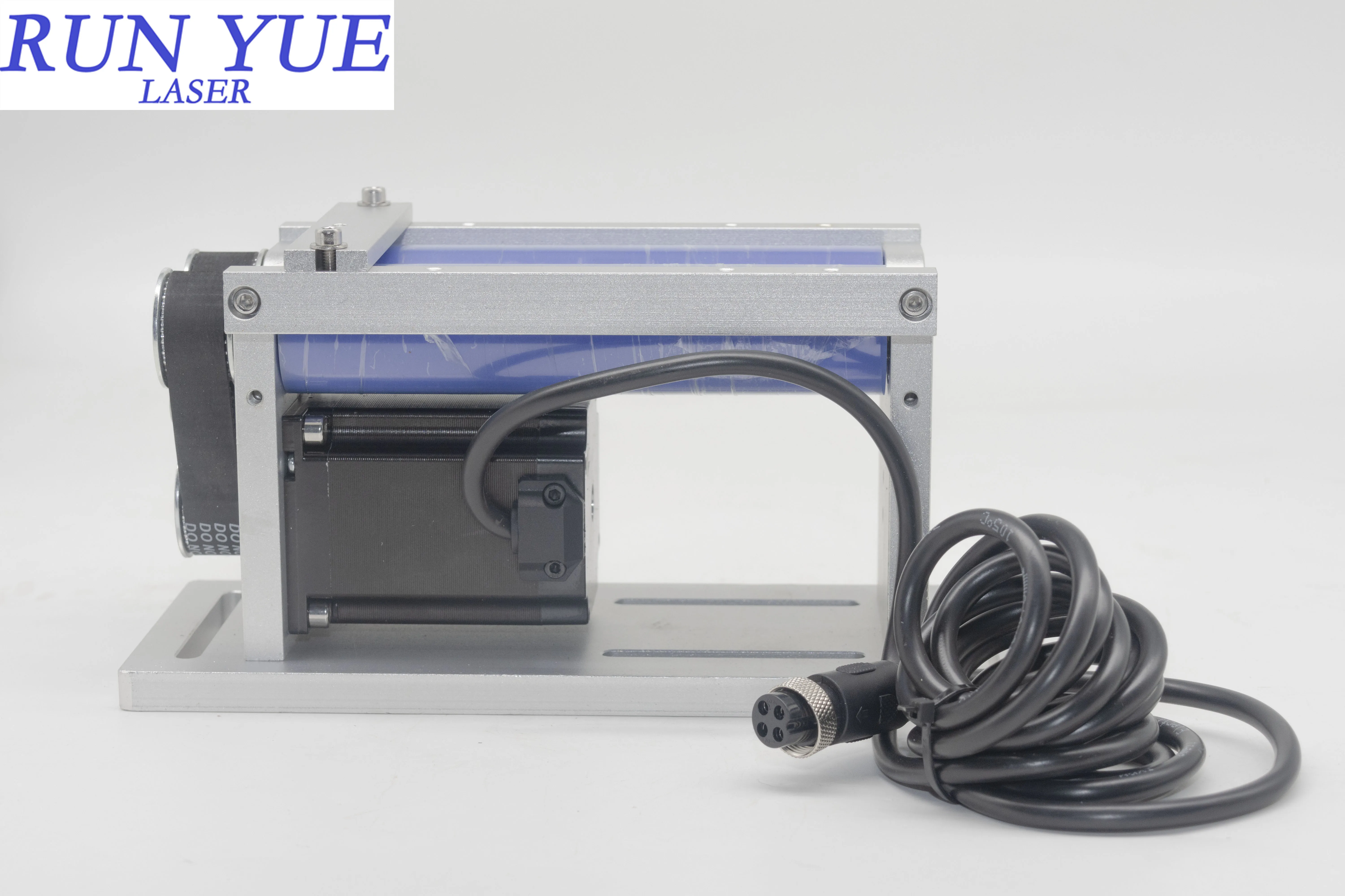 Run Yue Mini fixation rotative à rouleau en caoutchouc pour Machine de marquage de gravure Laser CNC |   Conception réglable, fourniture directe d'usine