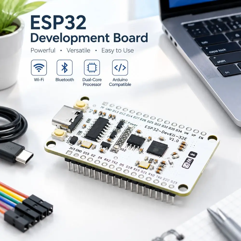 placa-de-desenvolvimento-esp32-com-conector-usb-tipo-c-4-mb-de-memoria-flash-ble-42-microcontrolador-esp32-v3-wi-fi-de-24-ghz-chip-ch340g-placa-de-desenvolvimento-para-prototipagem-de-iot