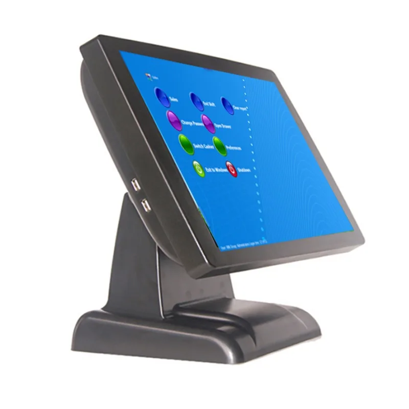 

Сенсорный кассовый терминал с окном для работы с кассовым аппаратом и системой POS