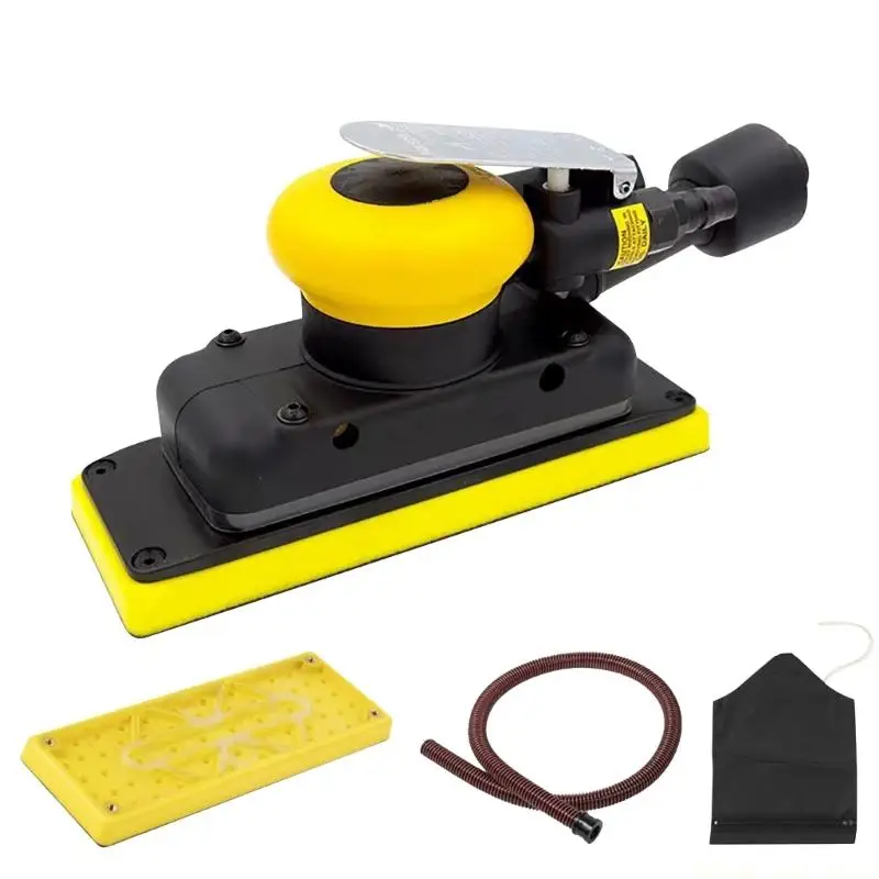 A2BE Air Propelled Smoothing Tool Efficient Dust Collection Structure 70x198mm Expert For Automotive Woodworking Metal