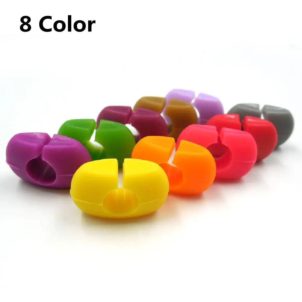 Home Drinking Glass Identification Tag Cup Labels Charm Silicone Red Wine Glass Marker Creative