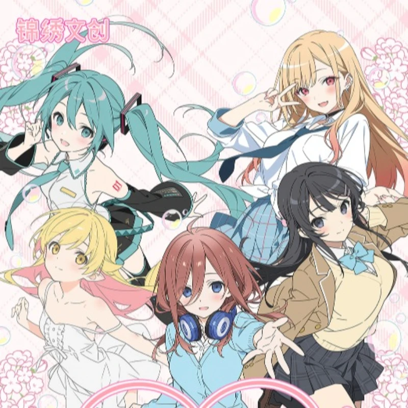 Anime Heroine Collectible Card Box ECHOES OF THE HEART Series One 305 Artworks Premium PET Plush Scented Limited Trading Cards