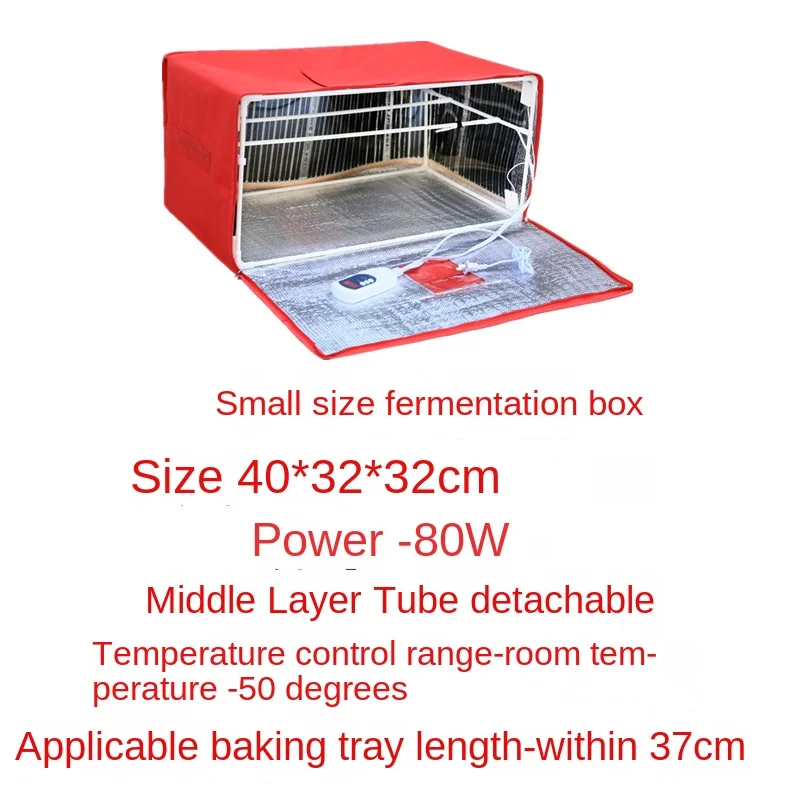 Small Fermentation Machine Steamed Bread Fermenting Box Rice Wine Yogurt Bread Rice Milk Natto Seed Heating Thermostat