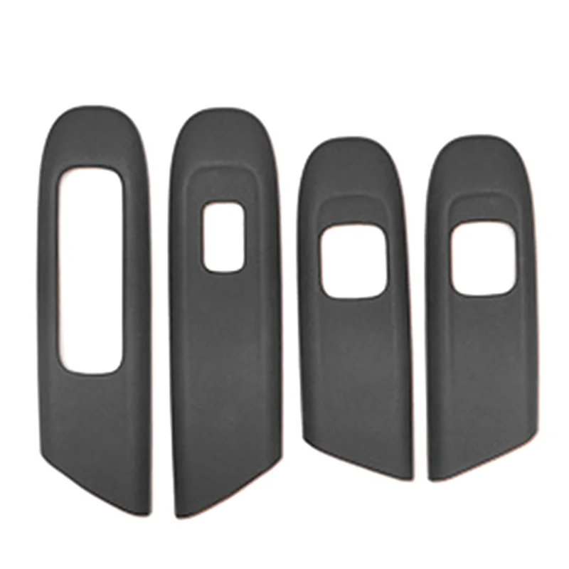 

AEF3-Accessories Door Window Glass Lift Button Cover Trim Frame Leather Sticker For Mercedes Benz