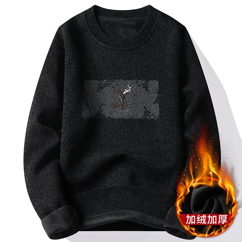 

Свитер для мужчин, мужская одежда, уличная одежда, мужские пуловеры, весенняя модная осенняя мужская толстовка, вязаная повседневная Hombre, теплая однотонная