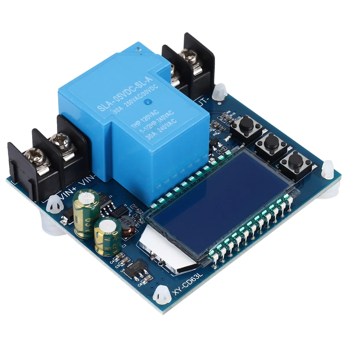 

ДЕТЬ! DC6-60V 30A Модуль управления зарядкой аккумулятора Защитная плата Зарядное устройство Переключатель времени ЖК-дисплей XY-CD63L