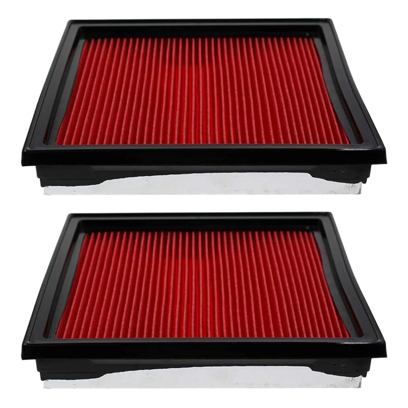 2Pcs Car Engine Air Filter For Nissan 370Z 350Z Infiniti QX50 Q40 Q60 EX35 EX37 G37 G35 G25 16546-JK20A