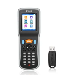 Eyoyo 1D Wireless Barcode Scanner Handheld Data Collector Inventory Counter Scanner Portable Bar Code Reader For Warehouse