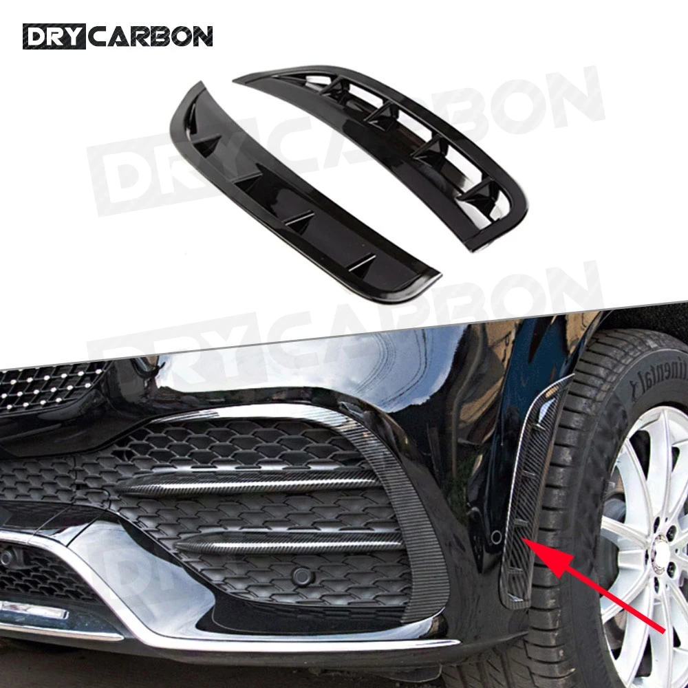 

Front Fog lamp Mask Grill Fog Light Mesh Grille Covers for Mercedes Benz GLE Class W167 350 450 GLE53 AMG Sport SUV 2020+