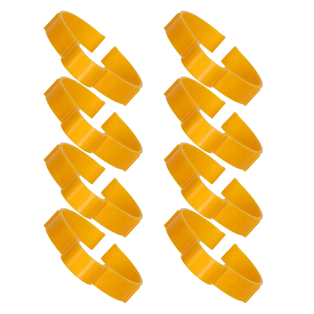 

8pcs Automotive Vinyl Film Mounting Clip Fixing Clamp Yellow Wraps Holders Tools Car Wrapping Body Film Tool Auto Diy Crafts