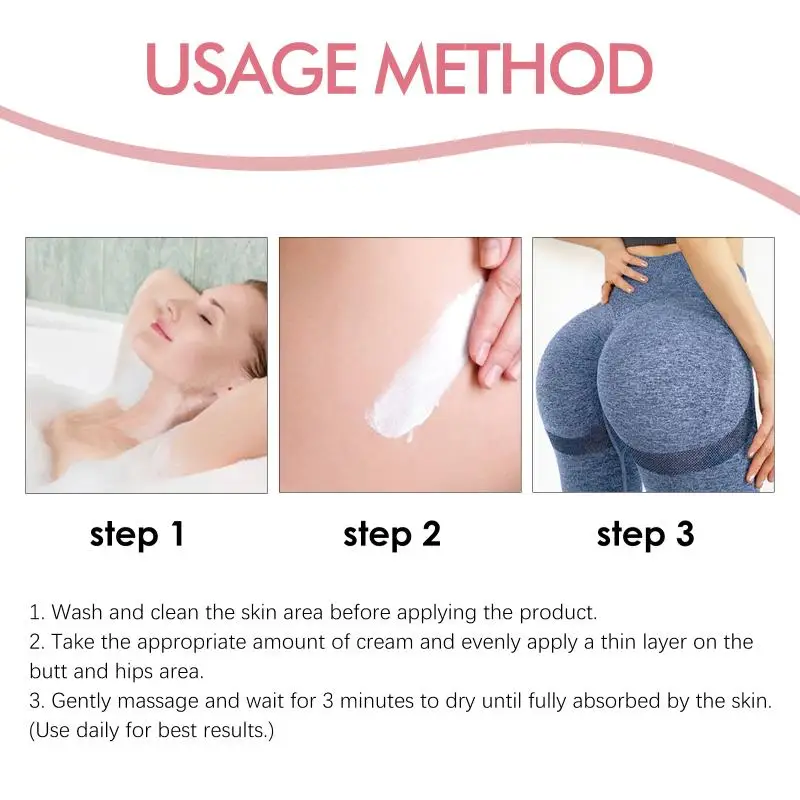 30g Butt Enhancement Cream Lifting & Plumping Butt Enhancer Big Ass Prevent Fuller Sagging Nourishing Lift Hip Plump up Cream