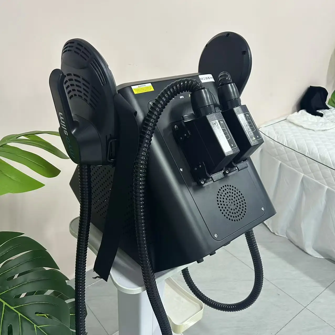 

Портативная машина для скульптуры, электромагнитный стимулятор мышц, потеря веса, подтяжка ягодиц, удаление жира, RF EMS машина