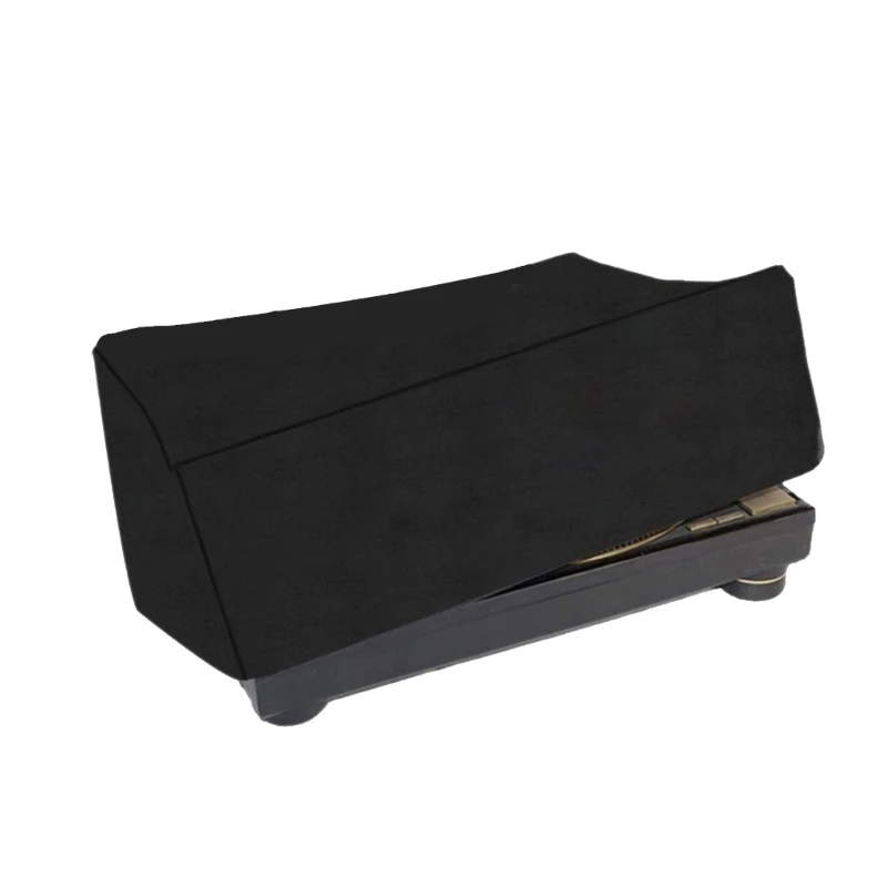 

Vintages Phonograph Dust Covers Protective Oxfords Fabric Record Player Protectors
