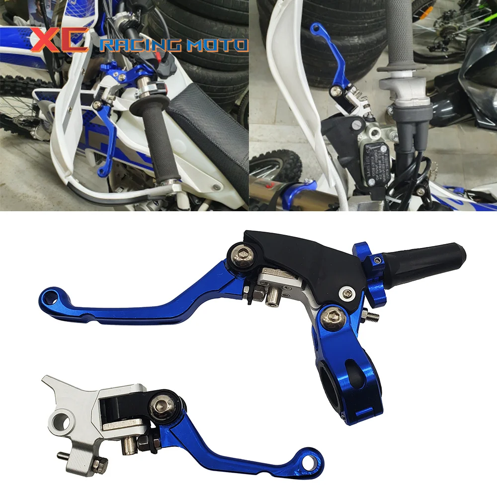 CNC Aluminum Motorcycle Brake Clutch Lever For Husqvarna FC TX FX TC 250 350 350S 450 500 KTM SX XCW XC EXC EXCF SXF XCF XCFW