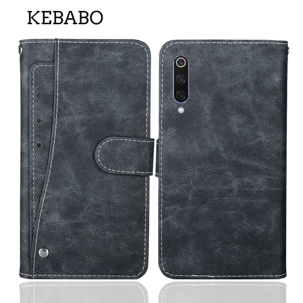 Leather Wallet For Xiaomi Mi 8 Lite Youth Case 6.26