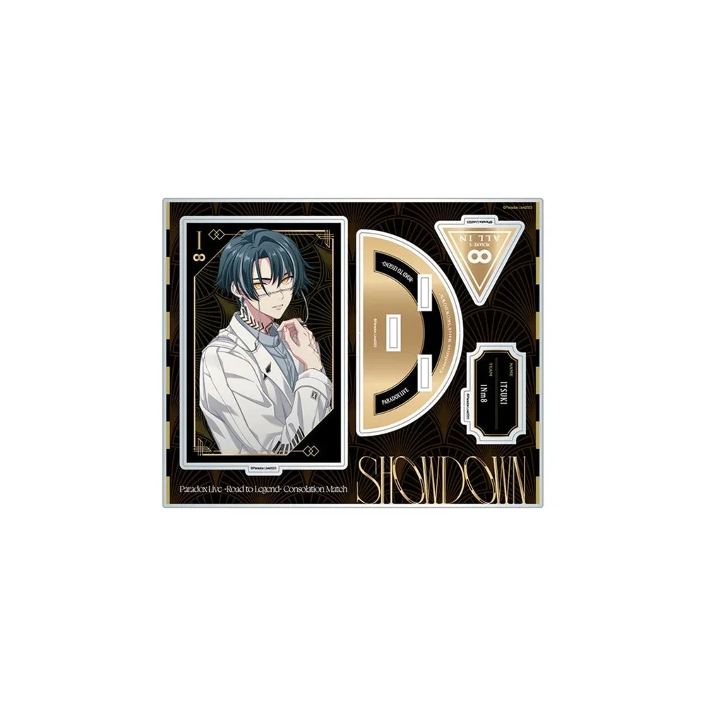 15CM music Anime Paradox Live Acrylic Stand Model Cosplay Characters Ornament Accessories Goods Collection Christmas Gifts