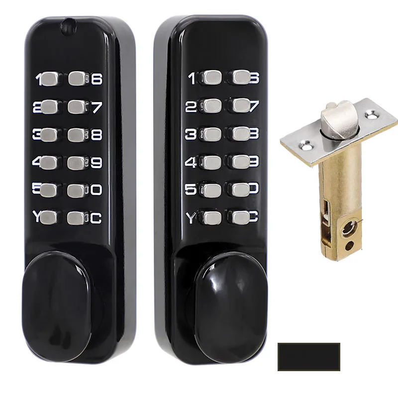 

Waterproof Password Lock Outdoor Gate Lock Double Keypad Exterior Villa Lock Keyless Entery Home Lock