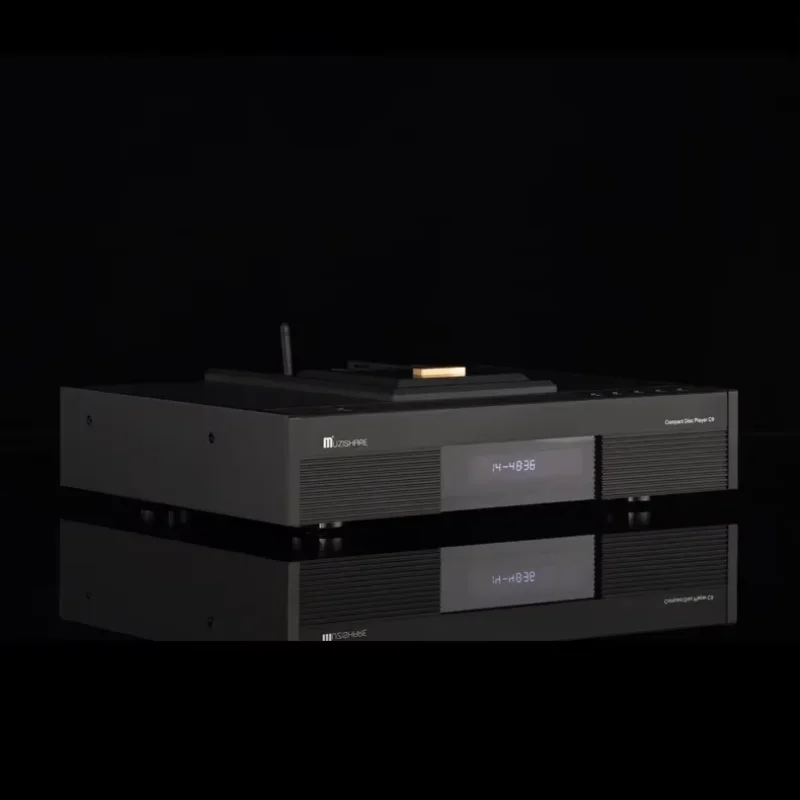 Сбалансированный ламповый CD-плеер Muzishare C9 и декодер ES9038Q2M, ламповый буфер высокой четкости Bluetooth 6KE8