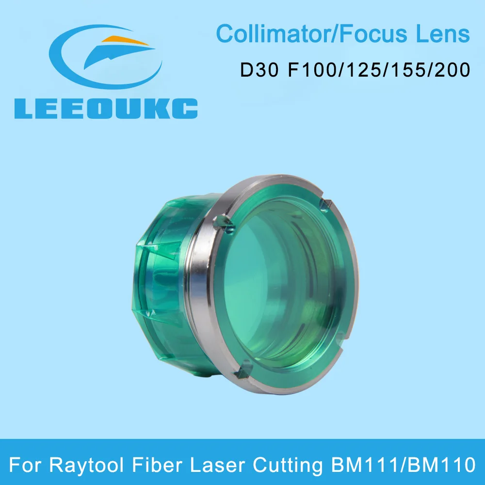 Imagem -05 - Leeouke-colimação e Focagem Lente Cabeça de Corte a Laser Raytools Bm111 D30 F100 125 mm 155 mm 120ag0800a