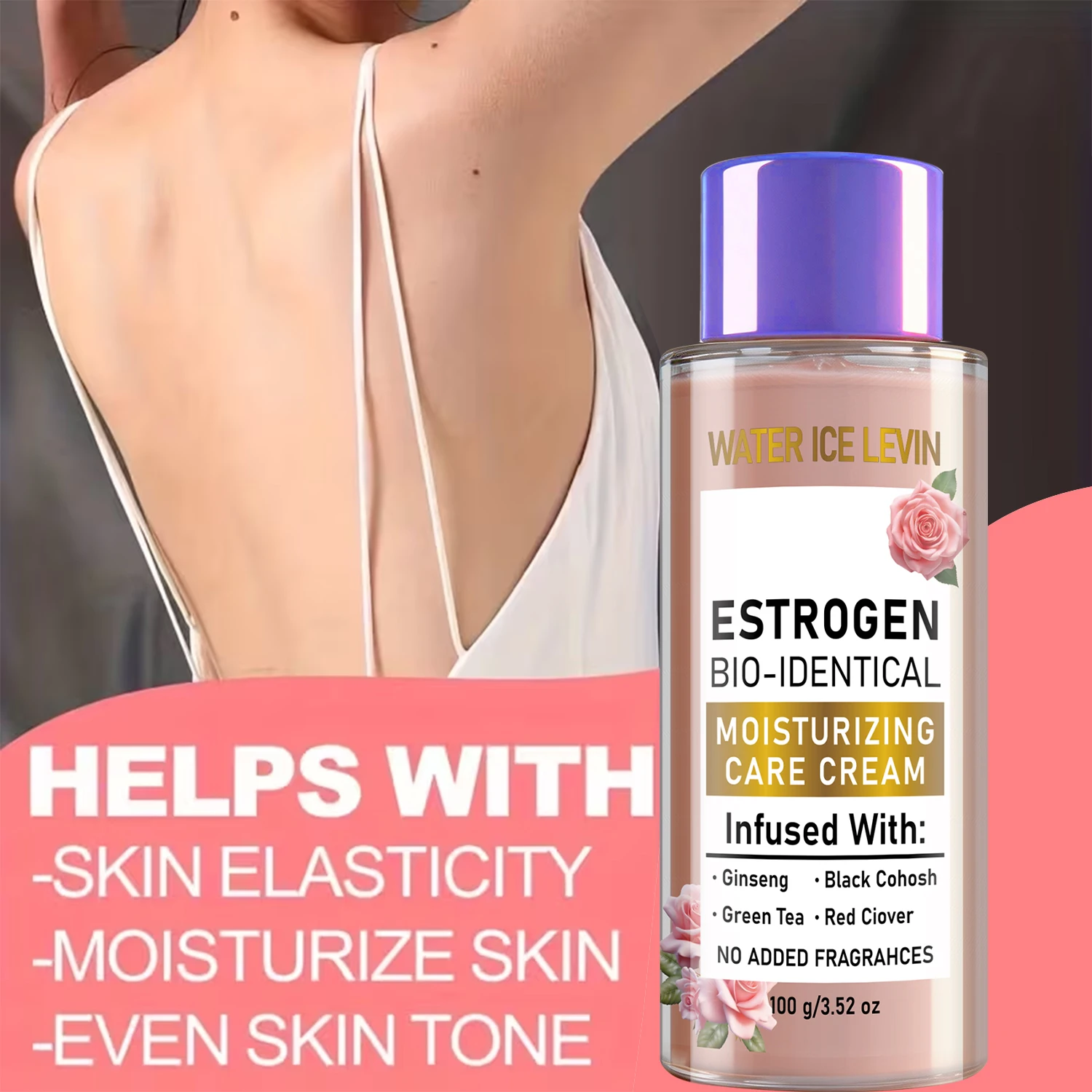 Ginseng & Green Tea Moisturizing Body Lotion – Non-Greasy Fast Absorbing Daily Care for Firm Smooth Skin – 100g