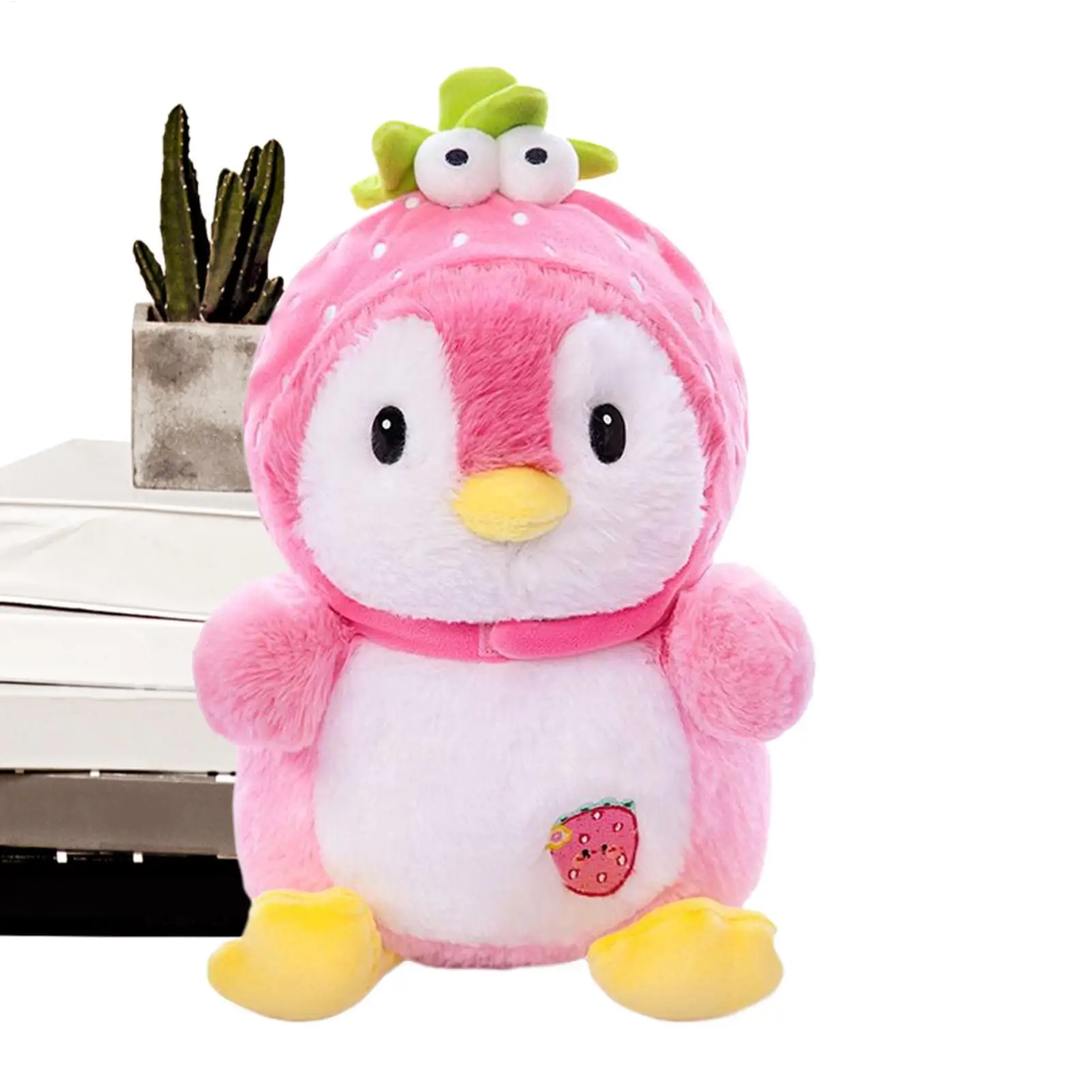

Penguin Stuffed Animal Fruit Penguin Soft Toys Cartoon Animal Doll For Kids Teens Adults Collectors Playtime Bedtime Nursery