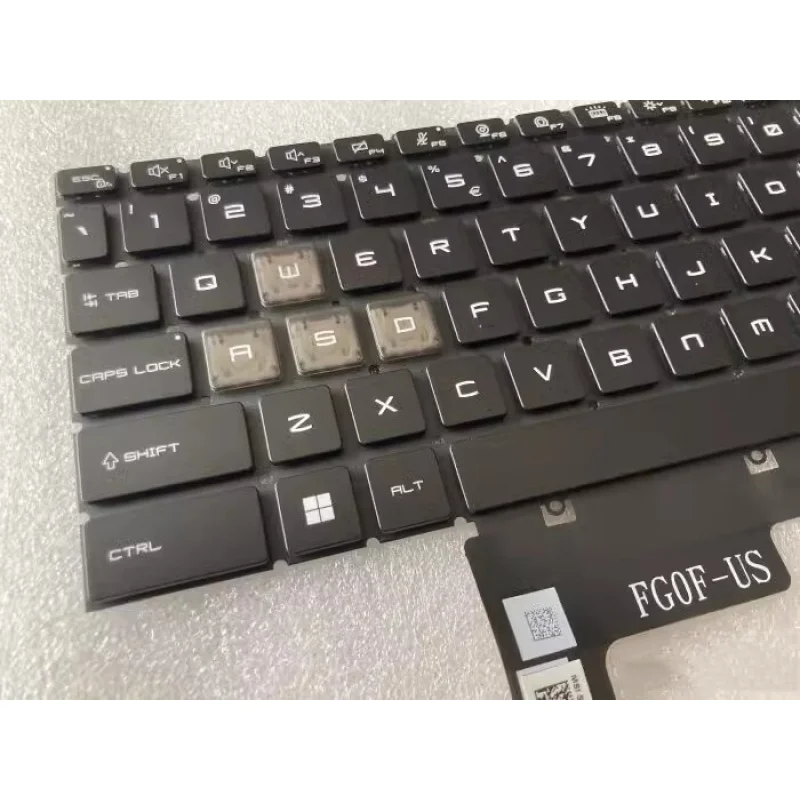LL+ New Blue Backlit US Keyboard For MSI Cyborg 14 A13UCX A13UDX A13VE A13VF MS-15P1