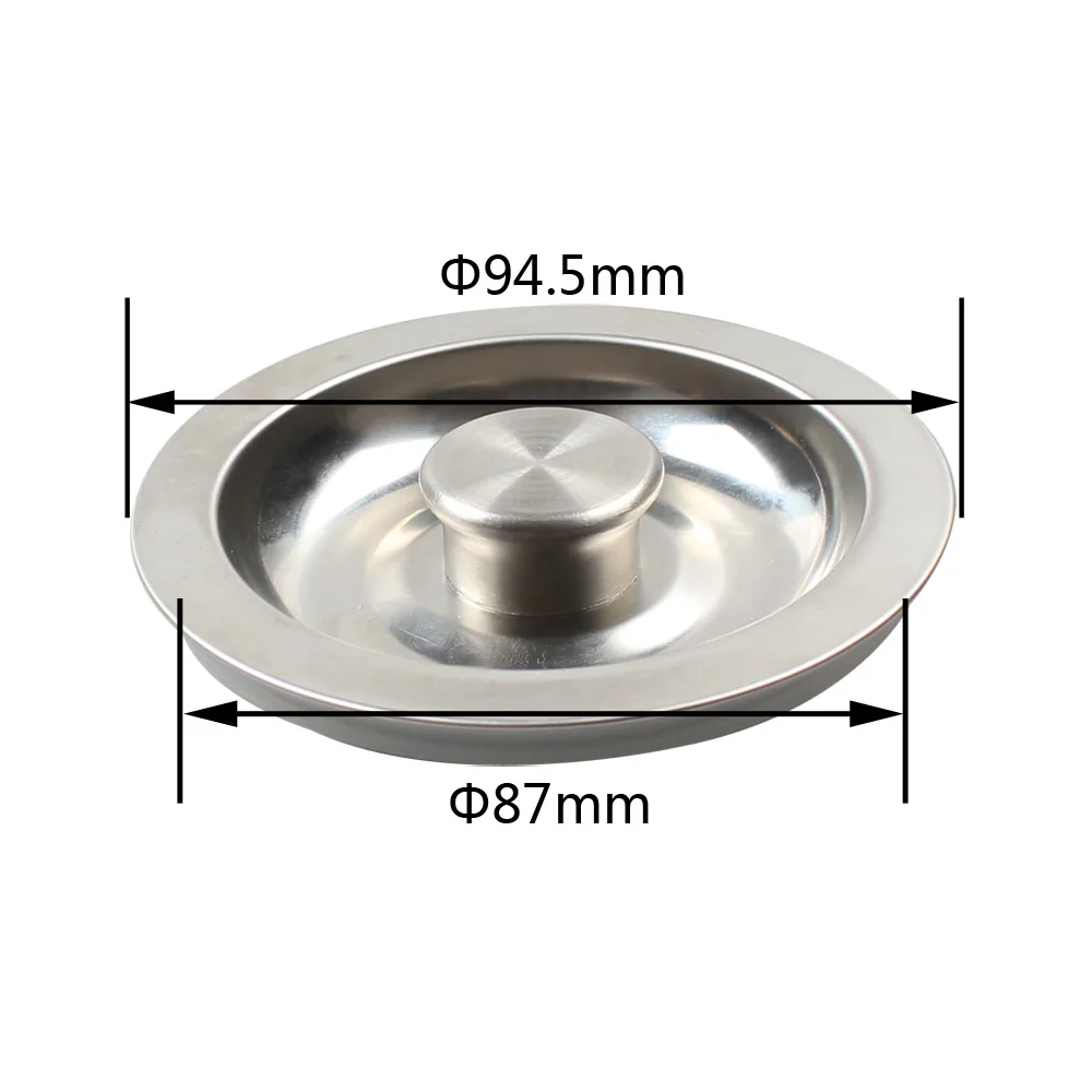 

Talea Stainless Steel Kitchen Sink Drain Strainer Water Sealing Cover QS057C003