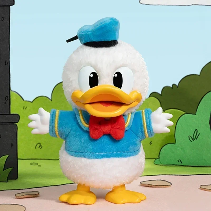 POP MART Mickey Familie Leuke Samen Sleutelhanger Serie Blind Box Speelgoed Pop Leuke Anime Action Figure Ornamenten Beeldjes Poppen