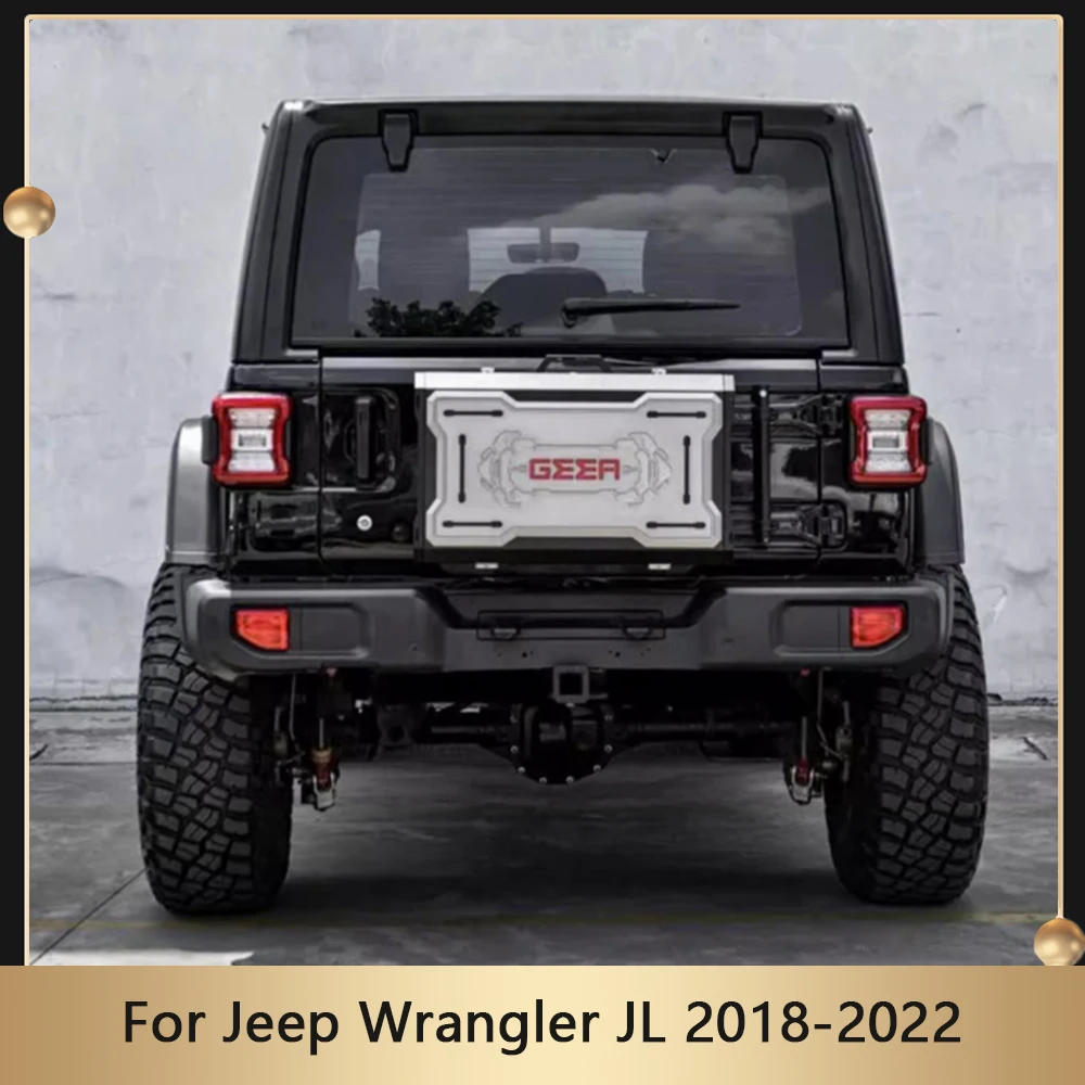 

Rear Tailgate Multifunctional Backpack For Jeep Wrangler JL 2018-2022 Car Off-road Back Door Toolbox Storage Box Schoolbag Bag