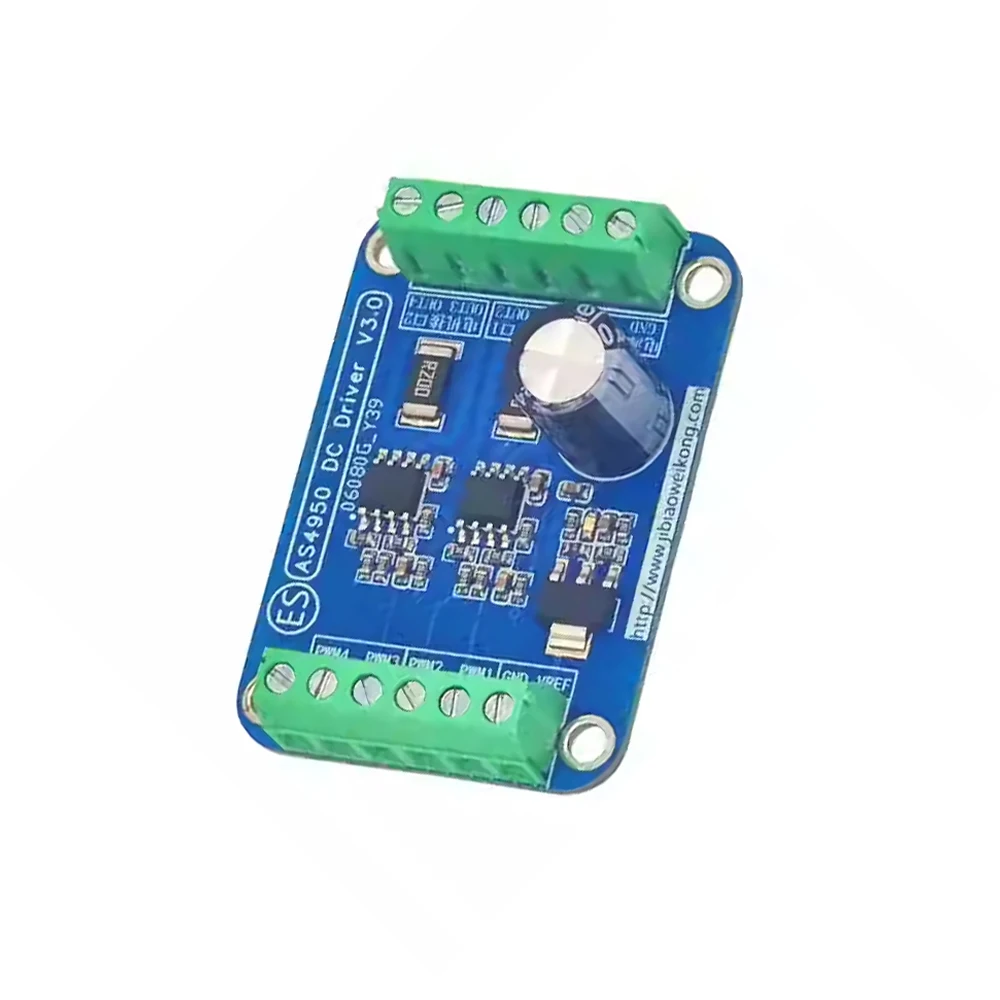 S4950 Full Bridge/Needle Dual Channel H Bridge High-power DC Brush Step Motor Drive Module DC8-40V 3A Step Motor Drive Board