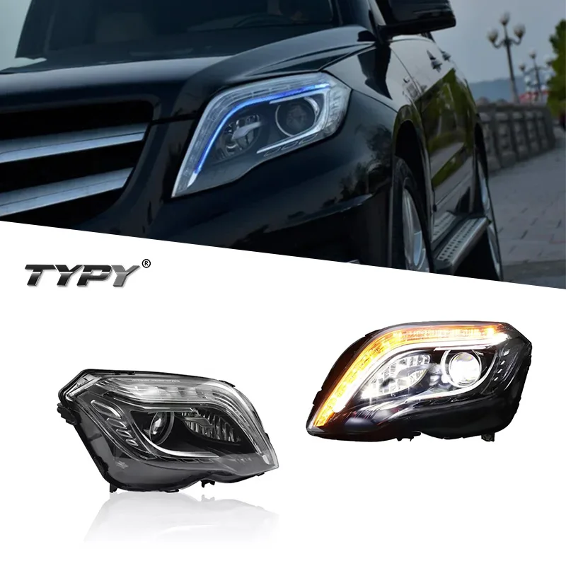 

TYPY Car Lights For Mercedes-Benz GLK class X204 OE headlight Aftermarket Xenon headlight headlamps 2012-2013