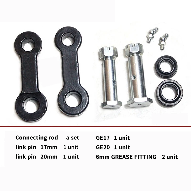 Forklift Parts Steering Linkage Connecting Rod Repair Kit  Rear Axle Tie Pin Shaft Bearing For 20-35A/N/R